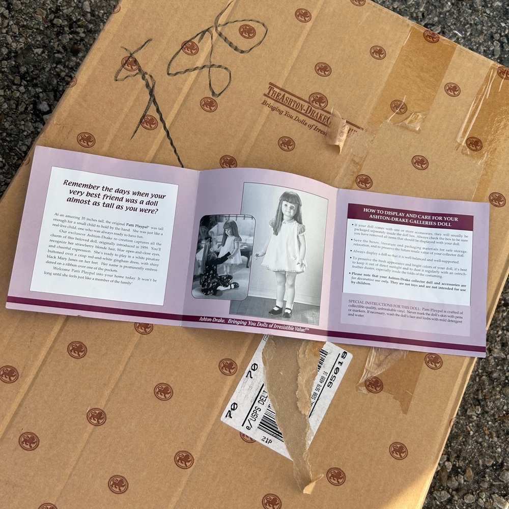 Collectible Patty Playpal doll